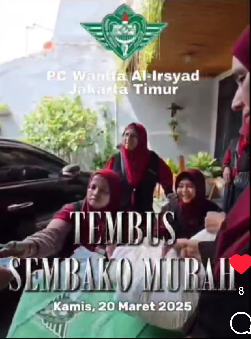 Tembus Sembako Murah Ramadhan 1446H PCW Jakarta Timur