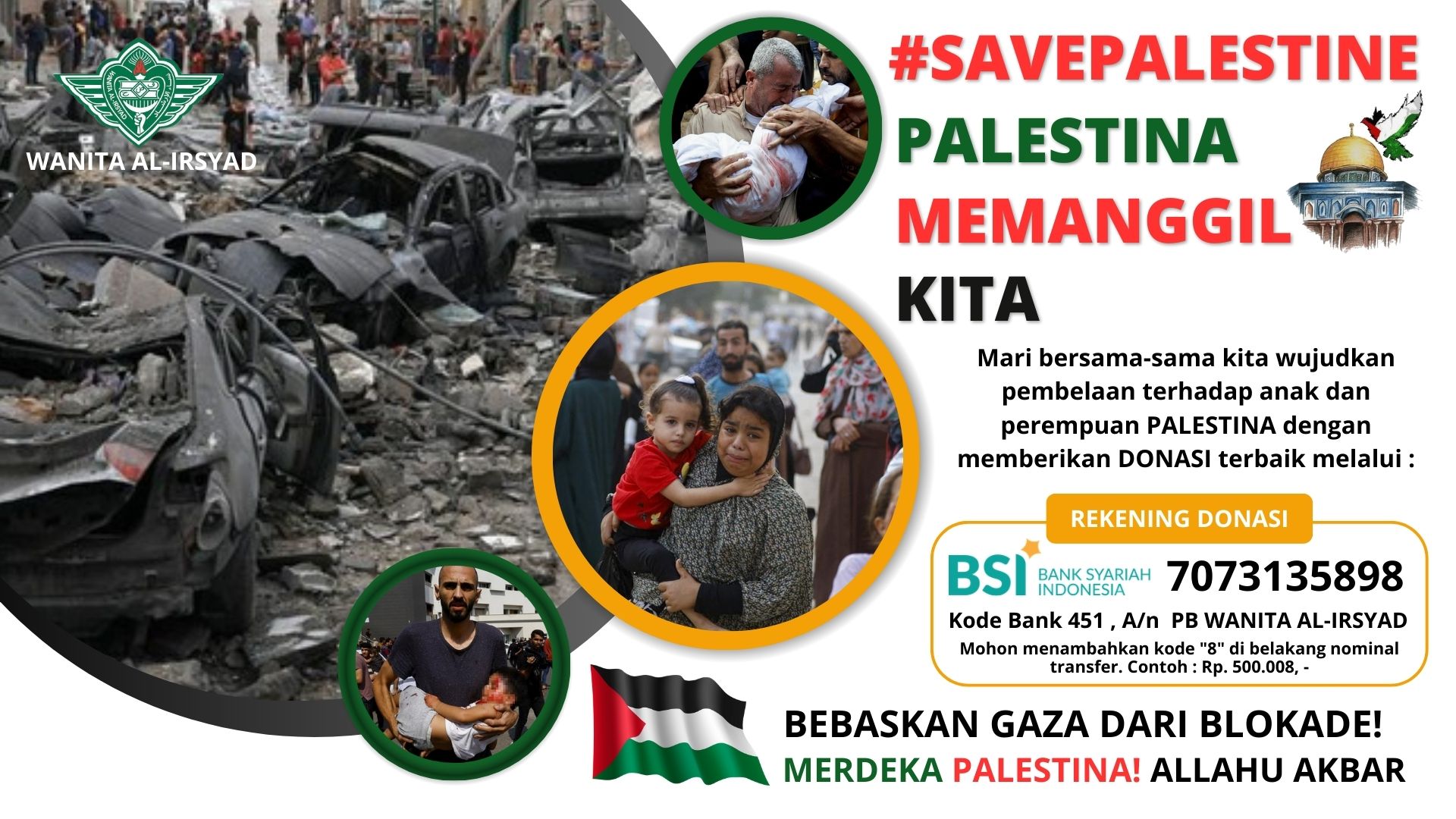 Penggalangan Dana Bantuan Untuk Palestina